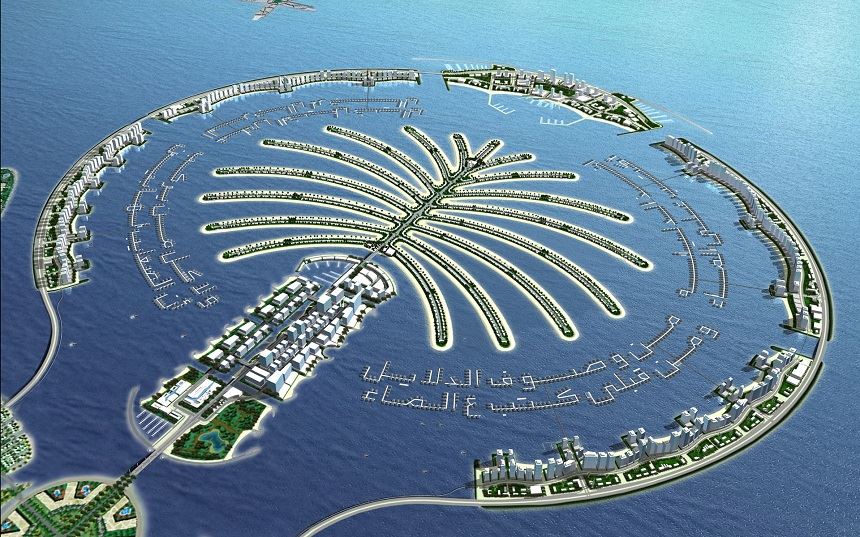 đảo cọ nhân tạo UAE